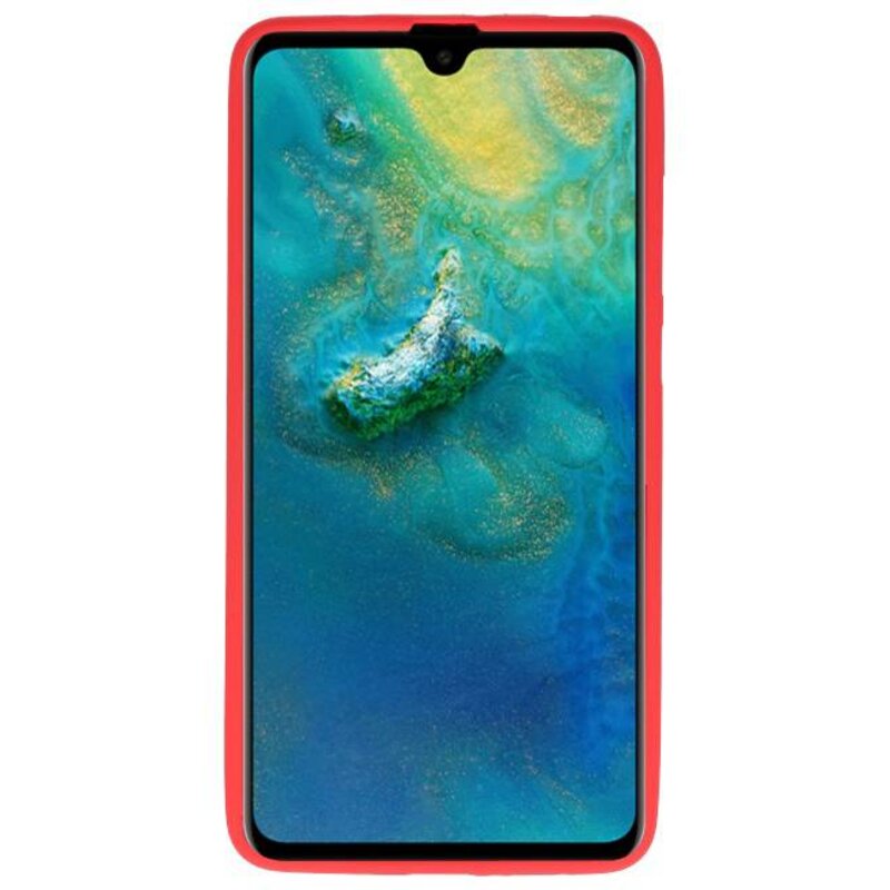 Farve TPU Taske til Huawei Mate 20 Red