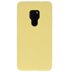 Custodia in TPU a colori per Huawei Mate 20 Giallo