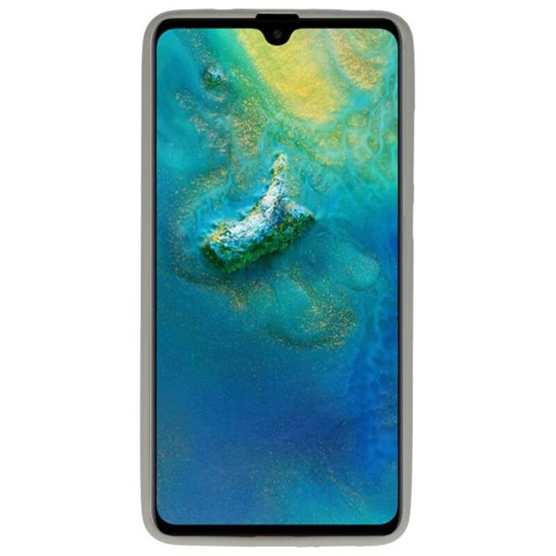 Farve TPU Taske til Huawei Mate 20 Grå