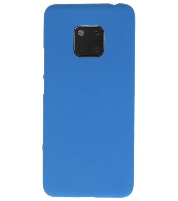 Farb-TPU-Hülle für Huawei Mate 20 Pro Navy