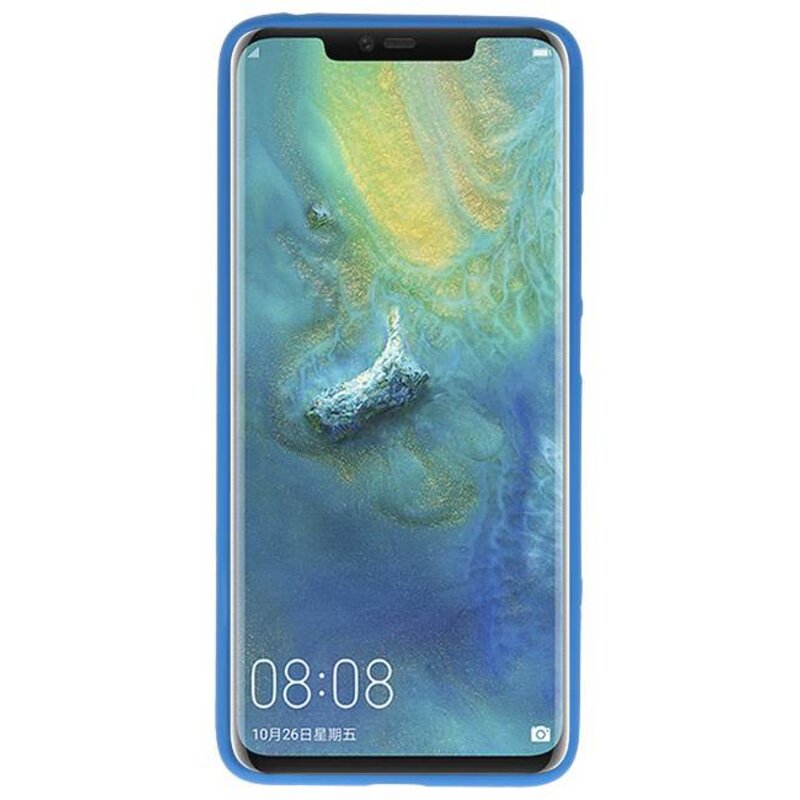 Funda TPU en color para Huawei Mate 20 Pro Navy