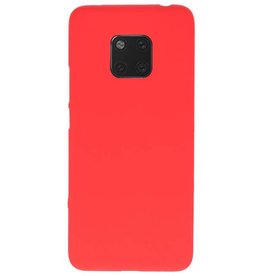 Farve TPU Taske til Huawei Mate 20 Pro Rød