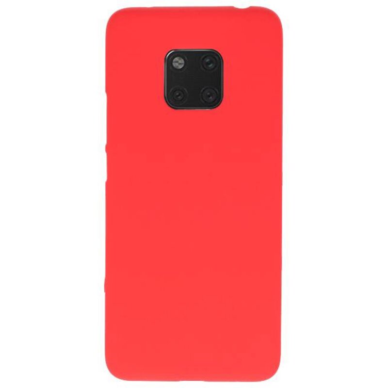 Coque TPU couleur pour Huawei Mate 20 Pro Red