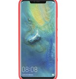 Color TPU Hoesje voor Huawei Mate 20 Pro Rood