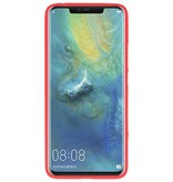 Color TPU Hoesje voor Huawei Mate 20 Pro Rood