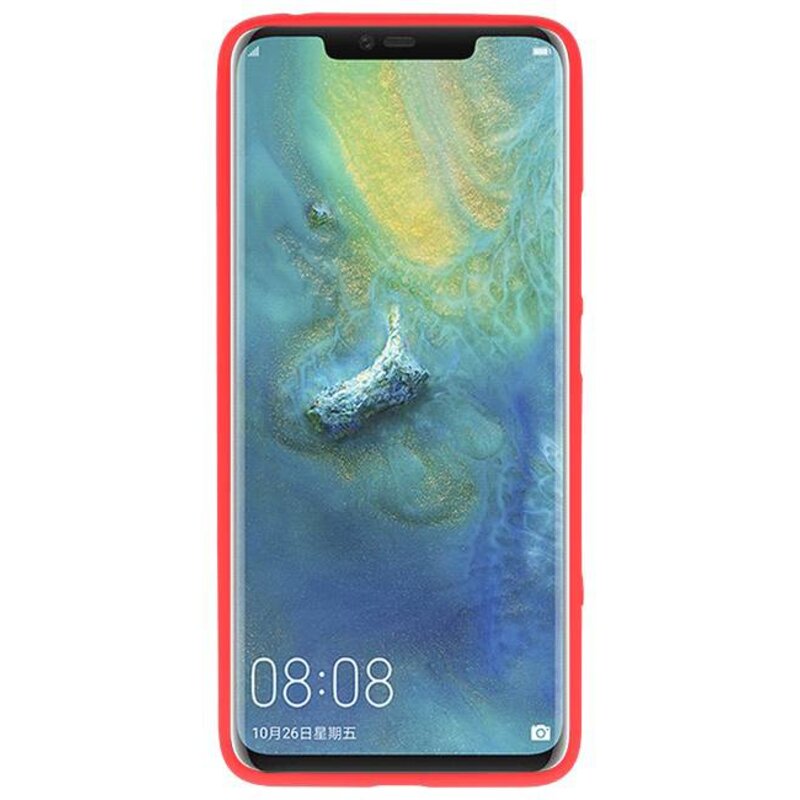 Color TPU Case for Huawei Mate 20 Pro Red