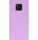 Coque TPU Couleur pour Huawei Mate 20 Pro Violet
