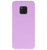 Coque TPU Couleur pour Huawei Mate 20 Pro Violet