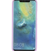 Color TPU Hoesje voor Huawei Mate 20 Pro Paars