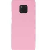 Coque TPU Couleur pour Huawei Mate 20 Pro Rose