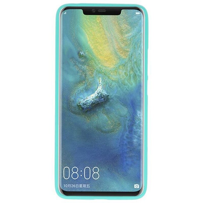 Funda TPU en color para Huawei Mate 20 Pro turquesa
