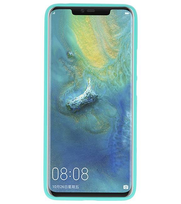 Color TPU Case for Huawei Mate 20 Pro Turquoise