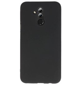 Coque TPU Couleur pour Huawei Mate 20 Lite Noire