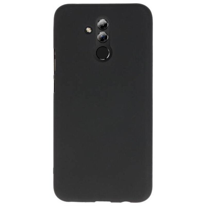 Custodia in TPU a colori per Huawei Mate 20 Lite Nero