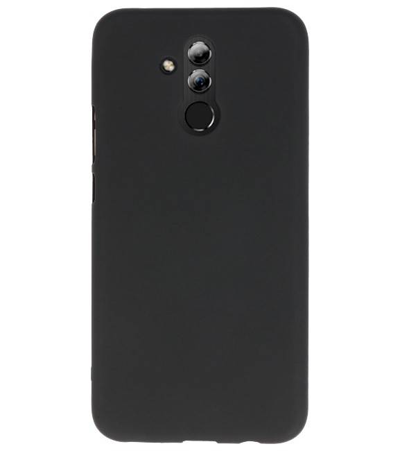 Funda TPU en color para Huawei Mate 20 Lite Negro