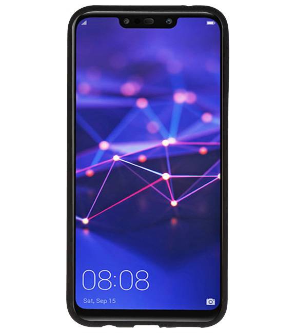 Color TPU Hoesje voor Huawei Mate 20 Lite Zwart