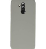 Color TPU Hoesje voor Huawei Mate 20 Lite Grijs