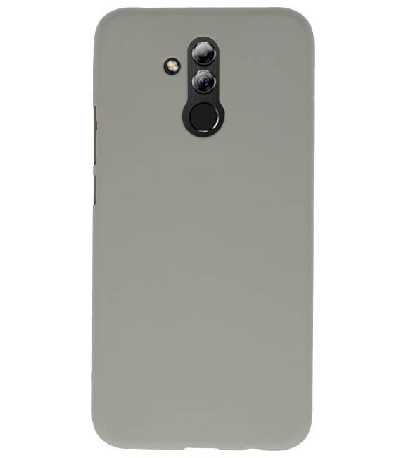 Coque TPU couleur pour Huawei Mate 20 Lite Grey