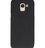 Color TPU Hoesje voor Samsung Galaxy J6 Zwart