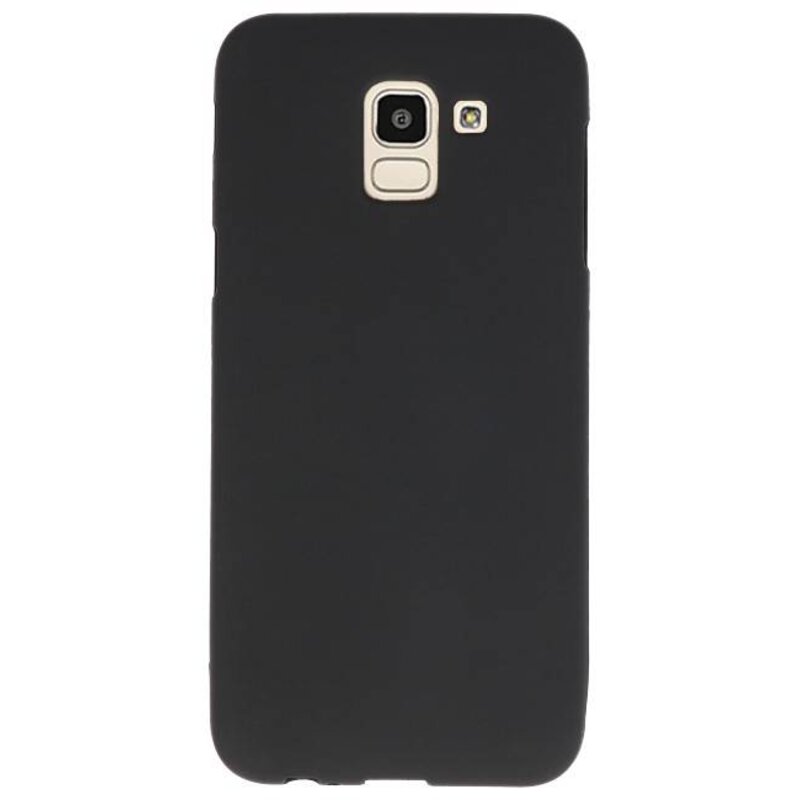 Coque TPU Couleur pour Samsung Galaxy J6 Noir