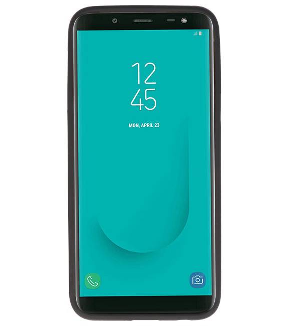 Farb-TPU-Hülle für Samsung Galaxy J6 Black
