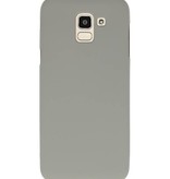 Funda TPU Color para Samsung Galaxy J6 Gris