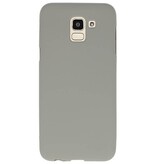 Funda TPU Color para Samsung Galaxy J6 Gris