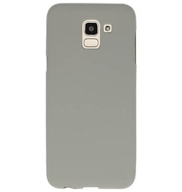 Color TPU Case for Samsung Galaxy J6 Gray