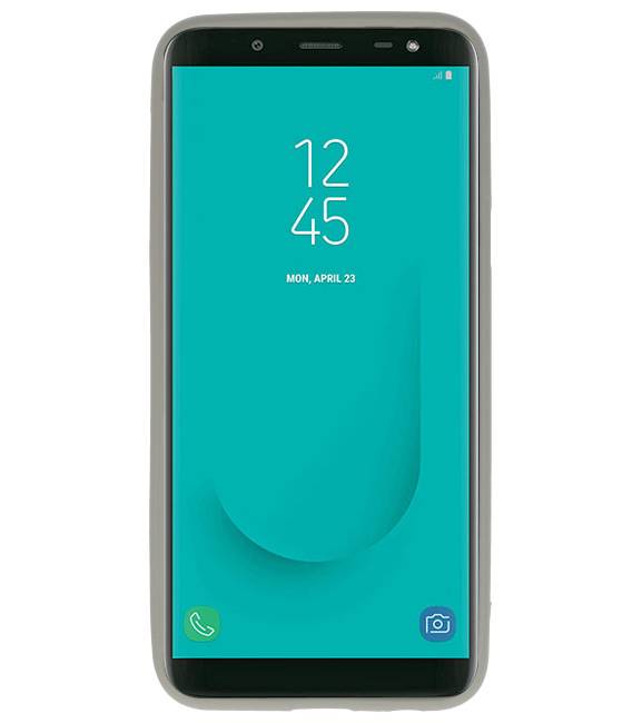 Custodia in TPU a colori per Samsung Galaxy J6 Grey