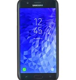 Custodia in TPU a colori per Samsung Galaxy J7 2018 Nero