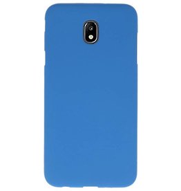 Coque TPU couleur pour Samsung Galaxy J7 2018 Marine