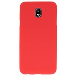 Color TPU Hoesje voor Samsung Galaxy J7 2018 Rood