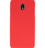 Color TPU Hoesje voor Samsung Galaxy J7 2018 Rood