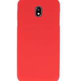 Funda TPU Color para Samsung Galaxy J7 2018 Rojo