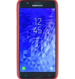 Farb-TPU-Hülle für Samsung Galaxy J7 2018 Red