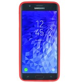 Funda TPU Color para Samsung Galaxy J7 2018 Rojo