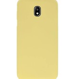 Color TPU Hoesje voor Samsung Galaxy J7 2018 Geel