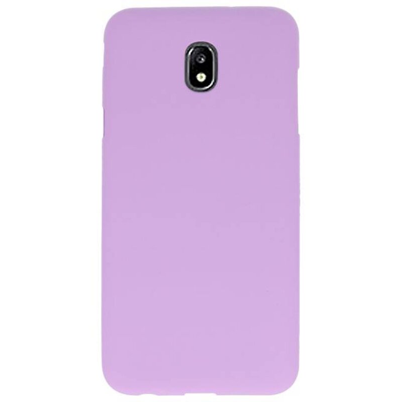 Funda TPU en color para Samsung Galaxy J7 2018 Violeta