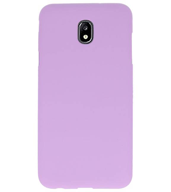 Color TPU Case for Samsung Galaxy J7 2018 Purple