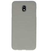 Funda TPU en color para Samsung Galaxy J7 2018 gris
