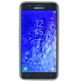 Farve TPU Taske til Samsung Galaxy J7 2018 Grå