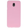 Farve TPU Taske til Samsung Galaxy J7 2018 Pink