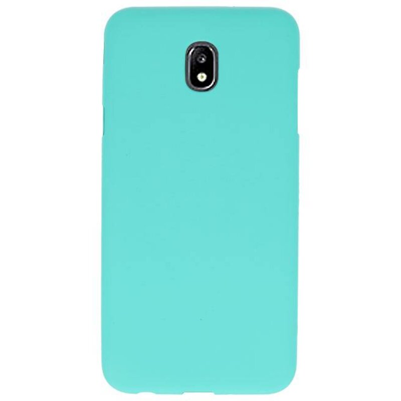 Funda TPU en color para Samsung Galaxy J7 2018 turquesa
