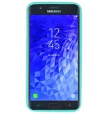 Custodia in TPU a colori per Samsung Galaxy J7 2018 Turchese