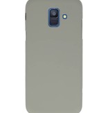 Color TPU Hoesje voor Samsung Galaxy A6 2018 Grijs