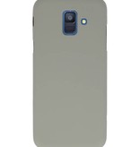 Funda TPU en color para Samsung Galaxy A6 2018 gris
