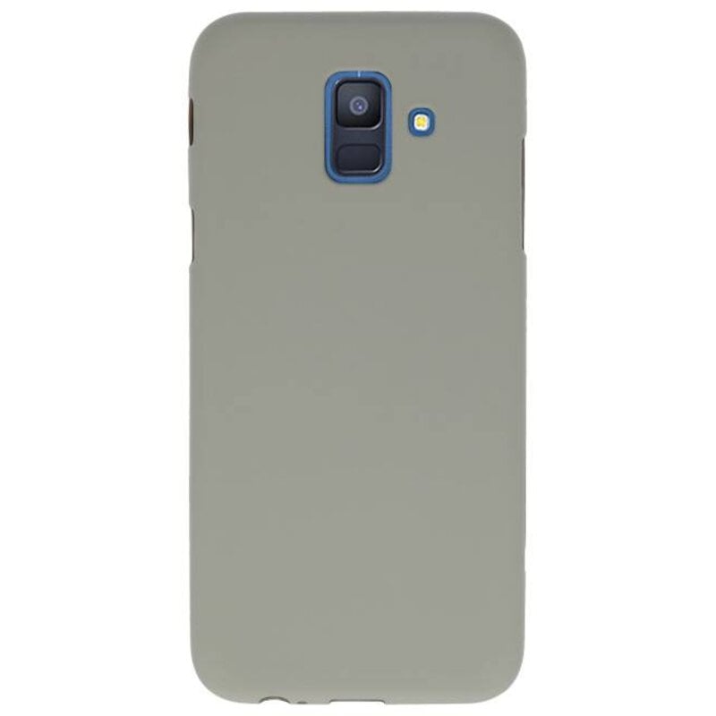 Farb-TPU-Hülle für Samsung Galaxy A6 2018 Grey