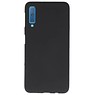 Coque TPU Couleur pour Samsung Galaxy A7 2018 Noir