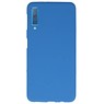 Coque TPU Couleur pour Samsung Galaxy A7 2018 Marine