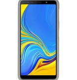 Coque TPU Couleur pour Samsung Galaxy A7 2018 Gris